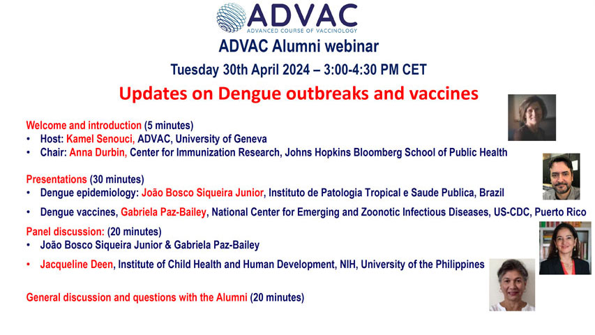 Updates on Dengue outbreaks and vaccines